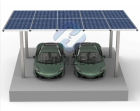 Double Column Solar Carport System